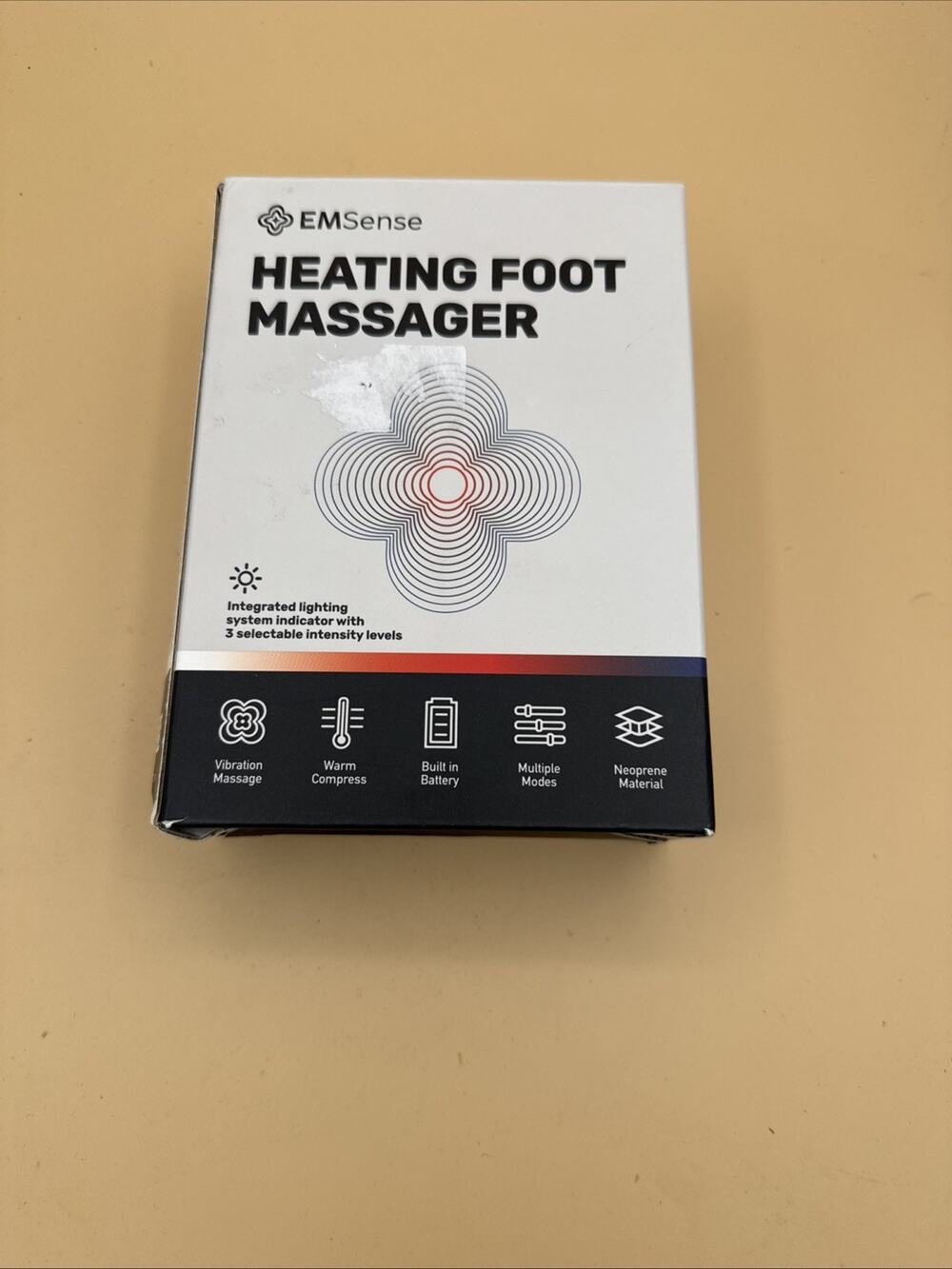EMSense Pulsating Heat Foot & Nerve Relaxing Neuropathy Massager Therapy